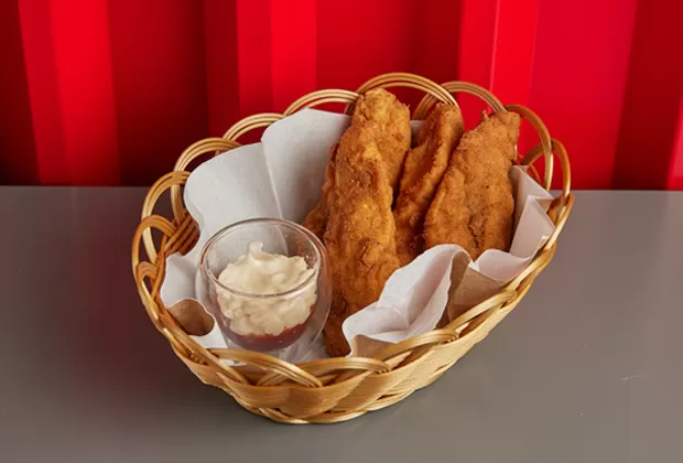 Τηγανητά φιλετάκια κοτόπουλου